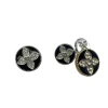 Plastic buttons, round woolen coat, pearl hand-sewn buttons, women's sweater, windbreaker, knitted sweater, alloy decorative buttons Item Picture